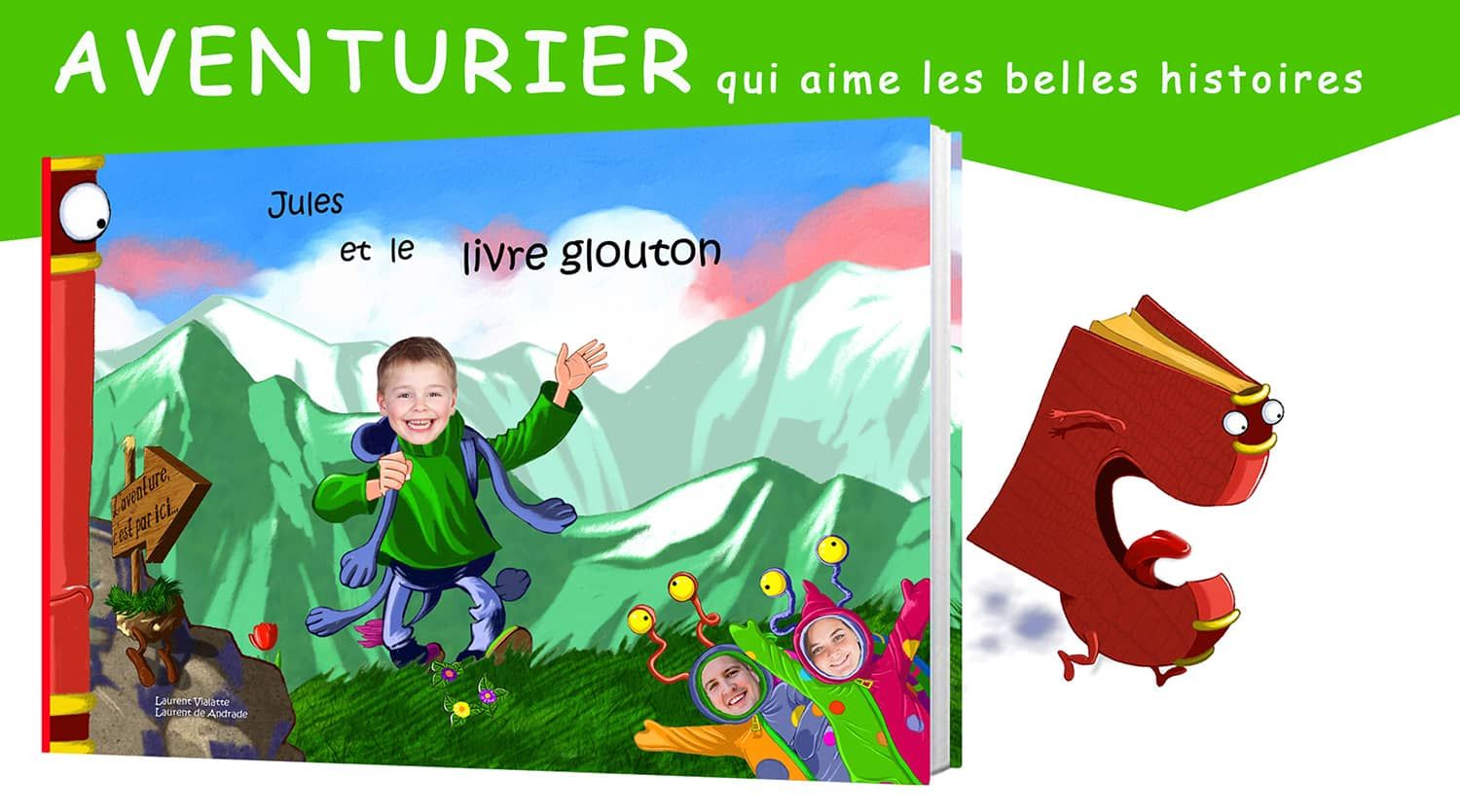 Livre personnalisé Cartooneo