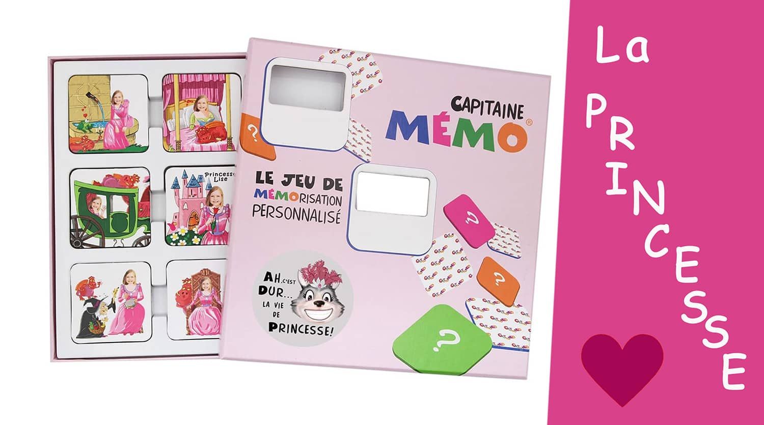 Jeu de memory personnalisé Cartooneo